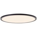 Brilliant Tuco Deckenleuchte Plastik Schwarz Weiß 32W 3900lm - 830-865 CCT | 500mm - Fernsteuerung Dimmbar