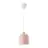 Nordlux Gaston Pendelleuchte Metall und Holz Rosa | Geeignet für E27