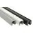 3-Phasen Schienensystem - 1m - Grau