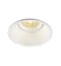 SLV Horn-O Spot Aluminium Whit Runde | Ausschnitt 95mm - Geeignet für 1x GU10 